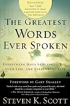 Book Cover The Greatest Words Ever Spoken: Everything Jesus Said About You, Your Life, and Everything Else (Thinline Ed.)