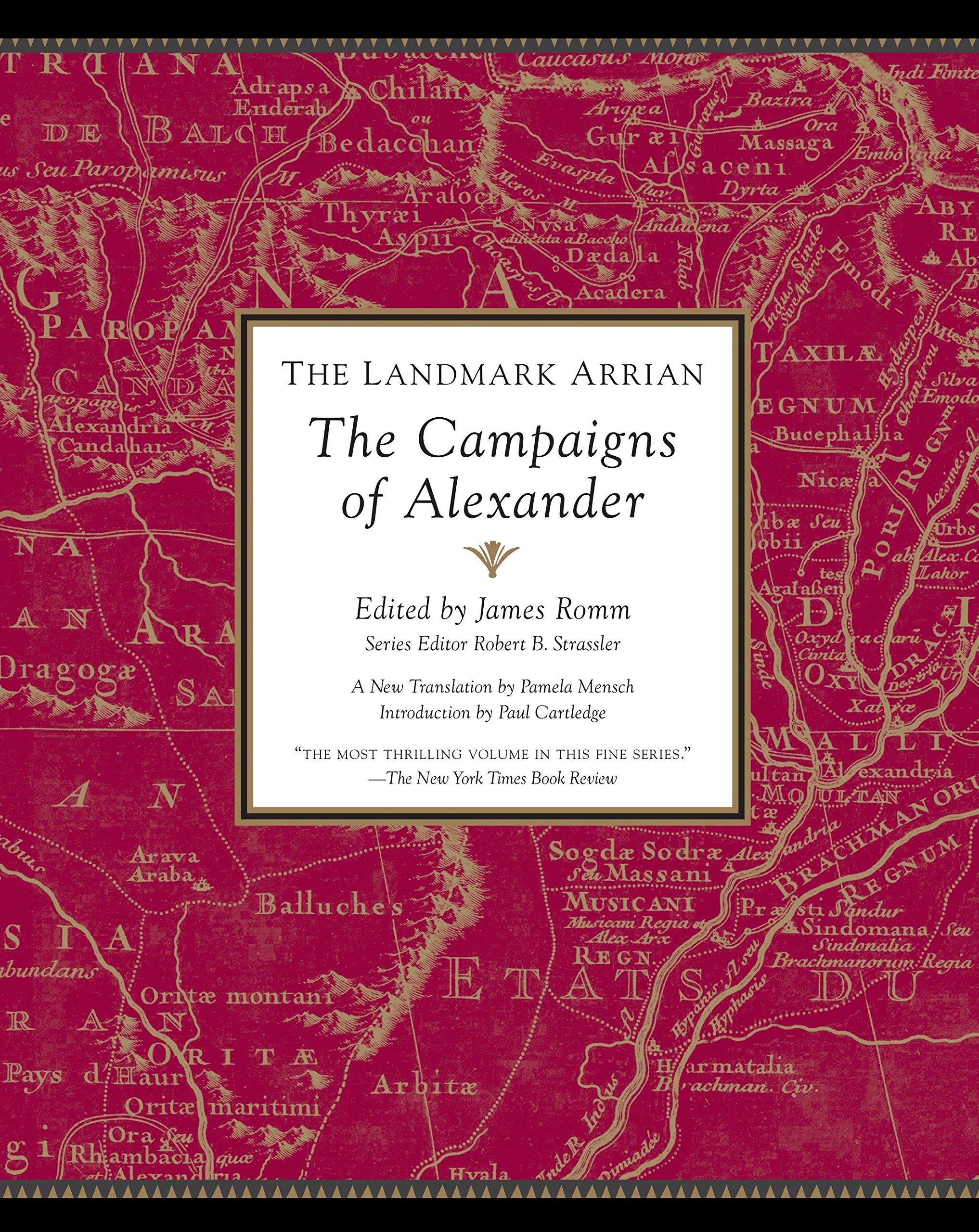 Book Cover The Landmark Arrian: The Campaigns of Alexander (Landmark Series)