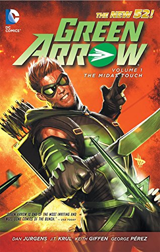 Book Cover Green Arrow Vol. 1: The Midas Touch (The New 52)