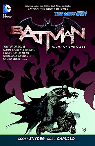 Book Cover Batman: Night of the Owls (The New 52) (Batman (DC Comics))