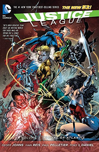 Book Cover Justice League Vol. 3: Throne of Atlantis (The New 52) (Justice League: the New 52)