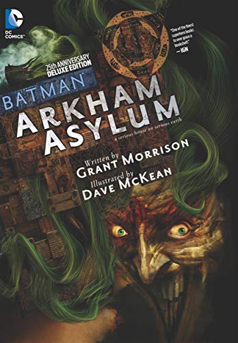 Book Cover Batman Arkham Asylum 25th Anniversary Deluxe Edition