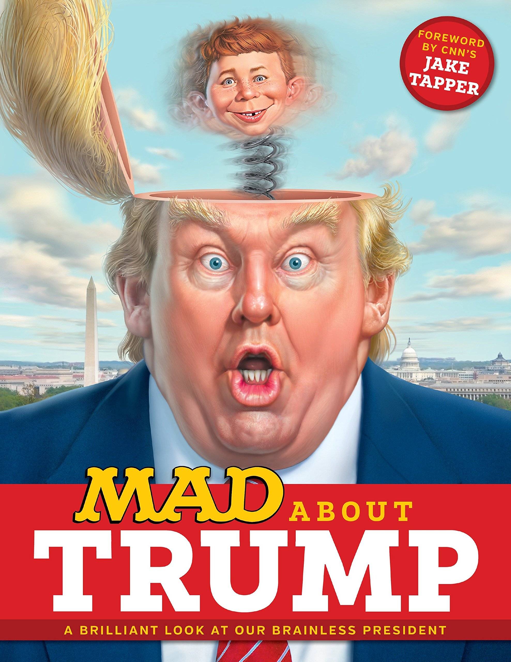 Book Cover MAD About Trump: A Brilliant Look at Our Brainless President