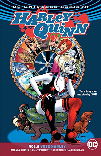 Book Cover Harley Quinn Vol. 5: Vote Harley (Rebirth)