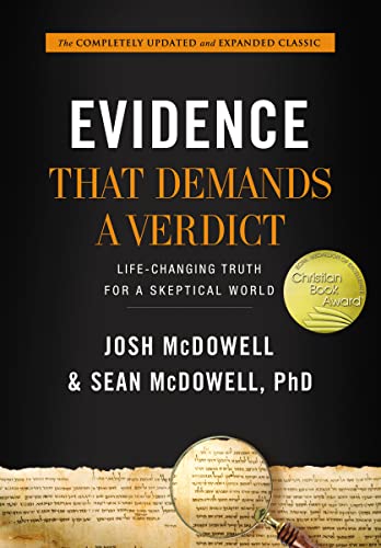 Book Cover Evidence That Demands a Verdict: Life-Changing Truth for a Skeptical World
