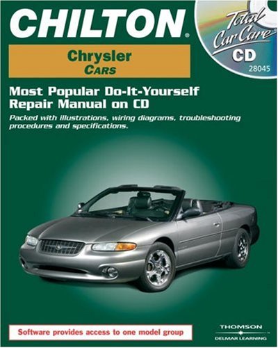 Total Car Care CD-ROM: Chrysler Cars, 1981-1999 Retail Box