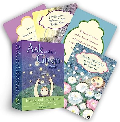 Book Cover Ask And It Is Given Cards: A 60-Card Deck plus Dear Friends card
