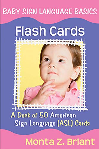 Book Cover Baby Sign Language Flash Cards: A 50-Card Deck