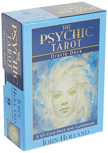 Book Cover The Psychic Tarot Oracle Cards: a 65-Card Deck, plus booklet!