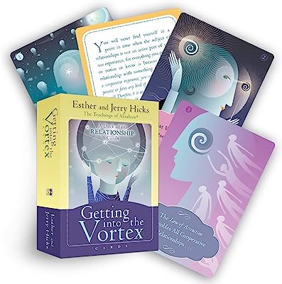 Book Cover Getting into the Vortex Cards: A Deck of 60 RELATIONSHIP Cards, plus Dear Friends card