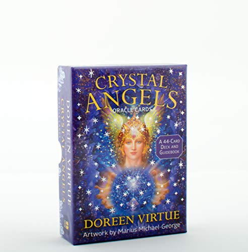 Book Cover Crystal Angels Oracle Cards: A 44-Card Deck and Guidebook