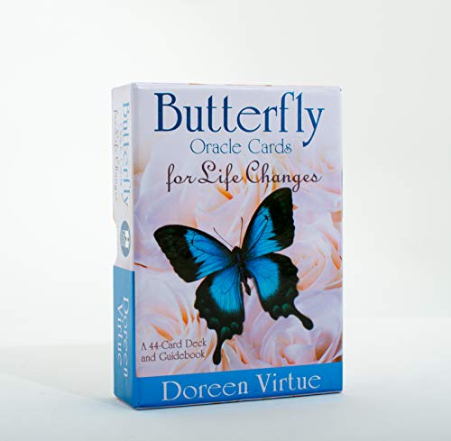 Book Cover Butterfly Oracle Cards for Life Changes: A 44-Card Deck and Guidebook