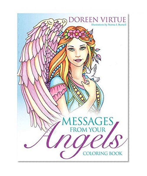 Book Cover Messages from Your Angels Coloring Book