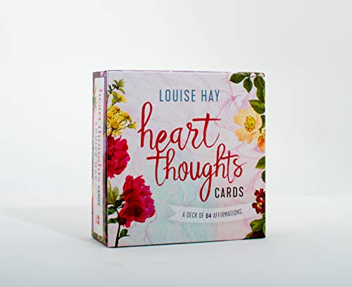 Book Cover Heart Thoughts Cards: A Deck of 64 Affirmations