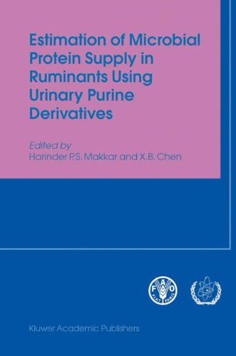 Estimation of microbial protein supply in ruminants using urinary purine derivatives