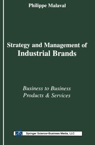 Book Cover Strategy and Management of Industrial Brands: Business to Business Products and Services