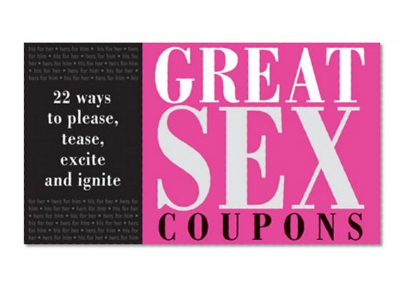 Book Cover Great Sex Coupons