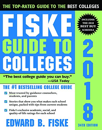 Book Cover Fiske Guide to Colleges 2018