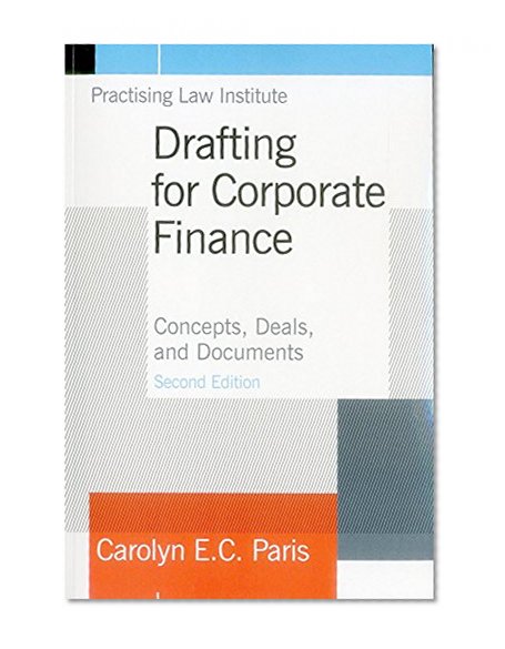 Book Cover Drafting for Corporate Finance: Concepts, Deals, and Documents (Volume 1)