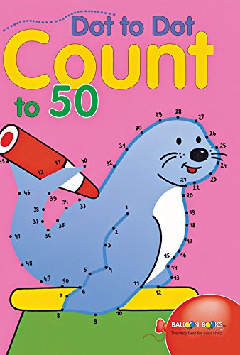 Book Cover Dot to Dot Count to 50 (Volume 6) (Dot to Dot Counting)