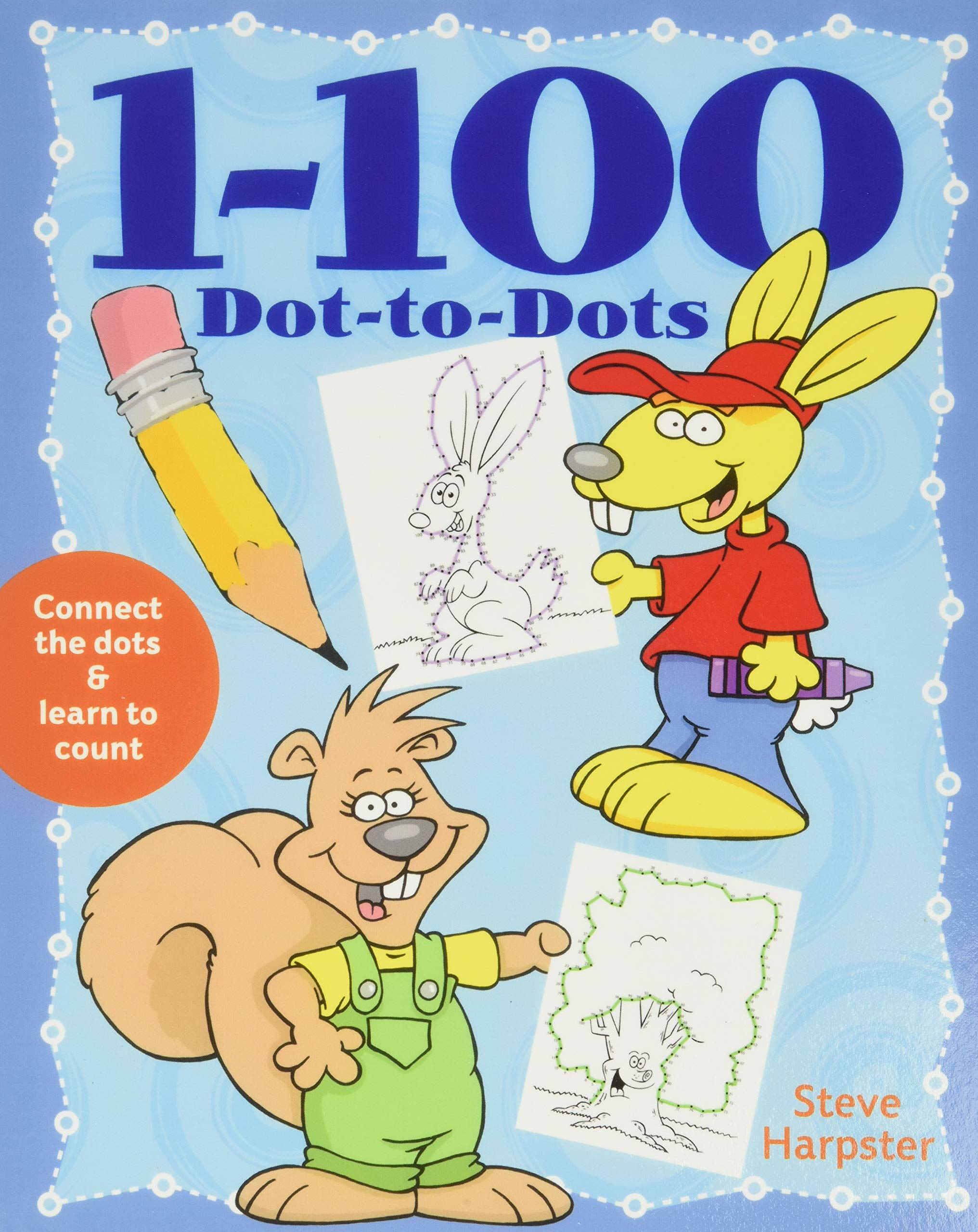 Book Cover 1-100 Dot-to-Dots