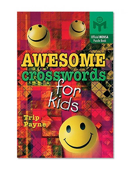 Book Cover Awesome Crosswords for Kids (Mensa)