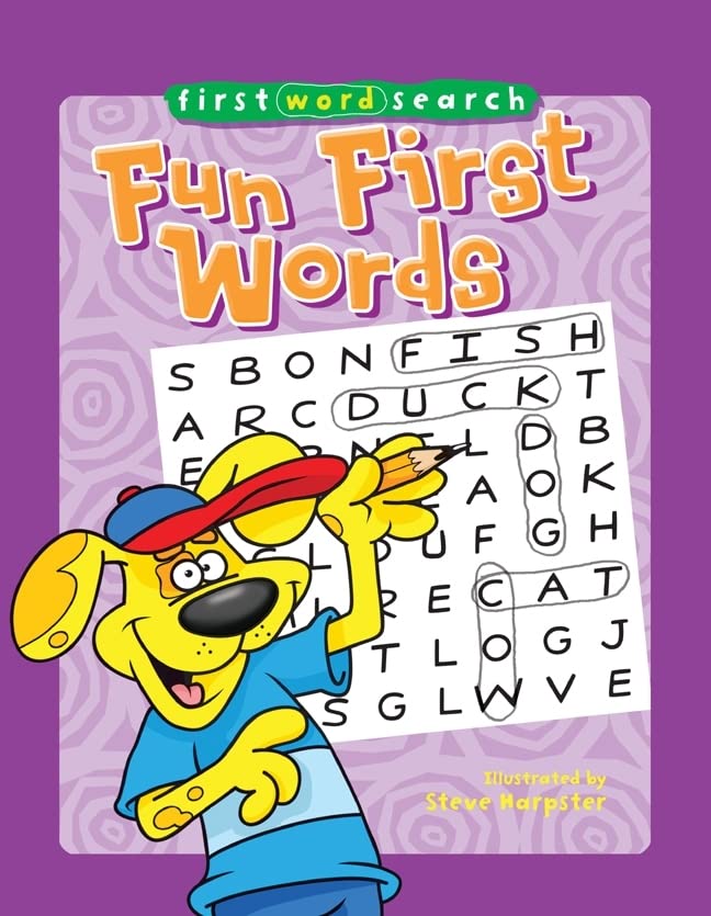Book Cover First Word Search: Fun First Words