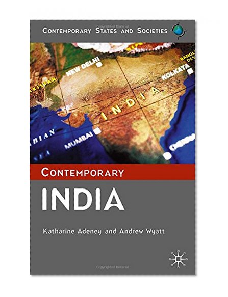 Book Cover Contemporary India (Contemporary States and Societies)