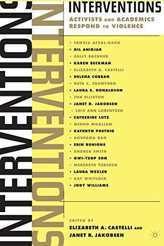 Book Cover Interventions: Activists and Academics Respond to Violence