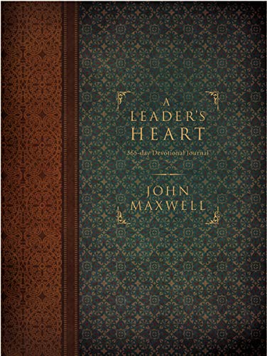 Book Cover A Leader's Heart: 365-Day Devotional Journal