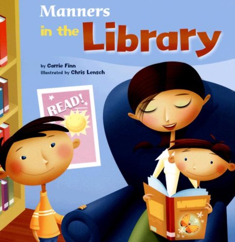 Book Cover Manners in the Library (Way To Be!: Manners)