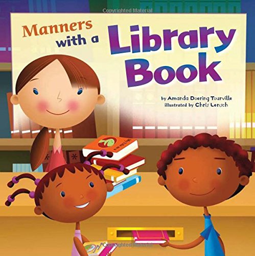 Book Cover Manners with a Library Book (Way To Be!: Manners)