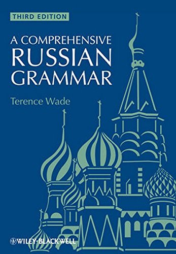 Book Cover A Comprehensive Russian Grammar