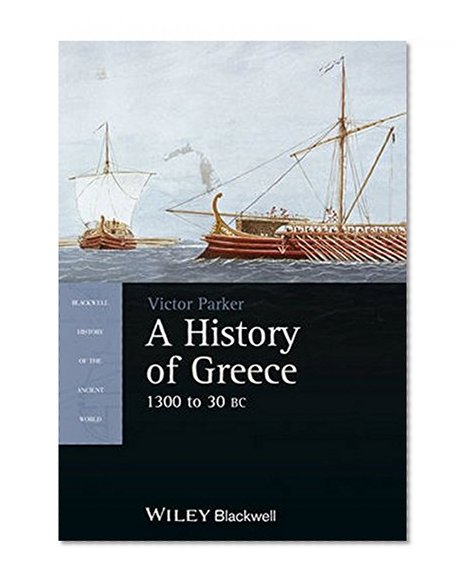 Book Cover A History of Greece, 1300 to 30 BC