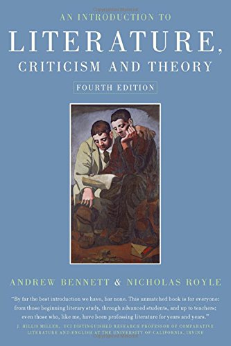 Book Cover An Introduction to Literature, Criticism and Theory