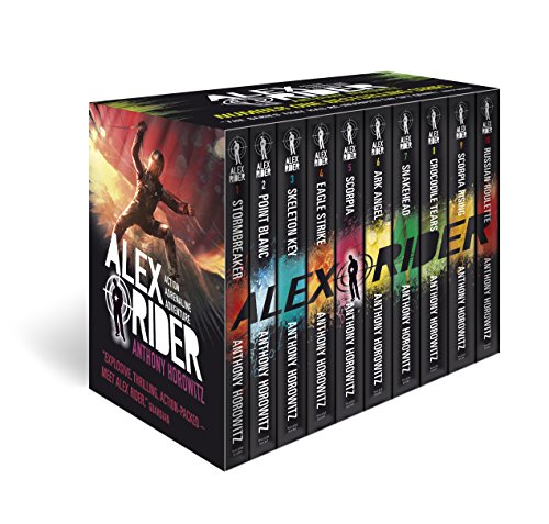Book Cover Alex Rider 10 Books Box Set Complete Collection By Anthony Horowitz