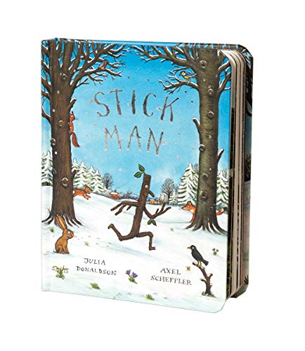 Book Cover Stick Man Cased