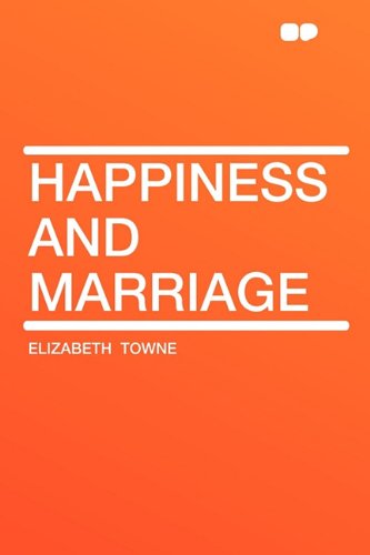 Happiness and Marriage