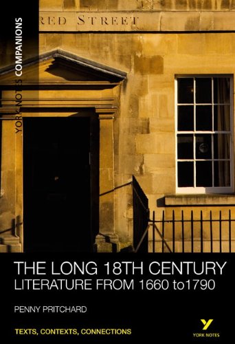 Book Cover York Notes Companions: The Long 18th Century: Literature from 1660-1790