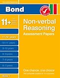 Bond Non-verbal Reasoning Assessment Papers 11+-12+ years Book 1