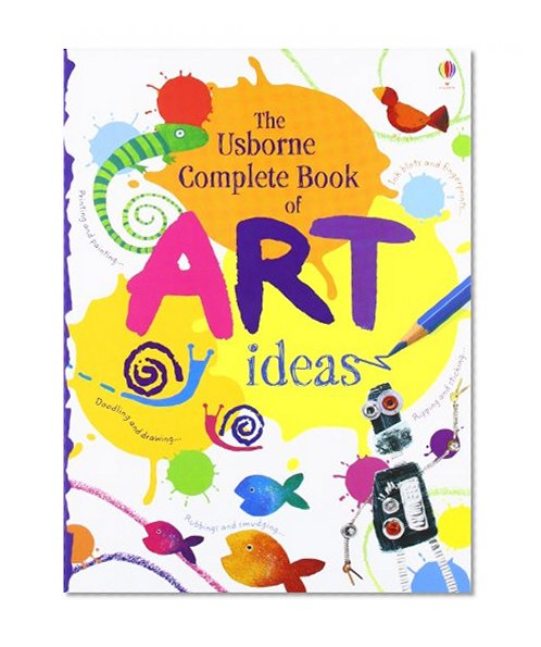 Book Cover Complete Book of Art Ideas (Usborne Art Ideas)