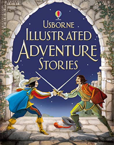 Book Cover Illustrated Adventure Stories