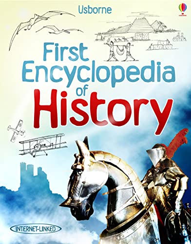 Book Cover First Encyclopedia of History (Usborne First Encyclopedia)