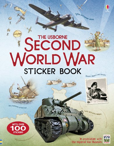 Book Cover Second World War Sticker Book