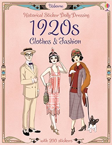 Book Cover 1920s fashion (Sticker dolly dressing)