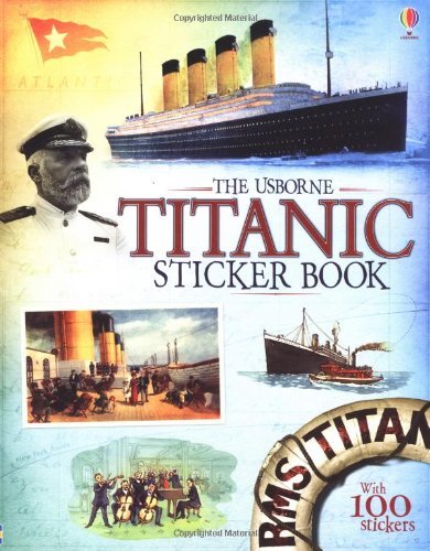 Book Cover Titanic Sticker Book