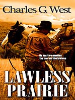 Book Cover Lawless Prairie (Thorndike Large Print Western Series)