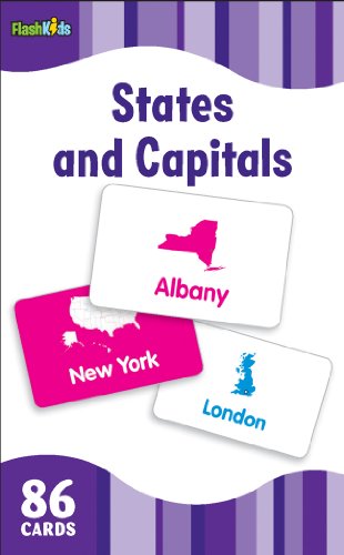 Book Cover States and Capitals (Flash Kids Flash Cards)
