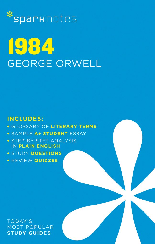 Book Cover 1984 SparkNotes Literature Guide (Volume 11) (SparkNotes Literature Guide Series)