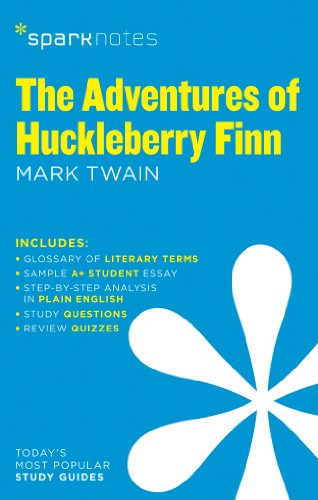 Book Cover The Adventures of Huckleberry Finn SparkNotes Literature Guide (Volume 12) (SparkNotes Literature Guide Series)